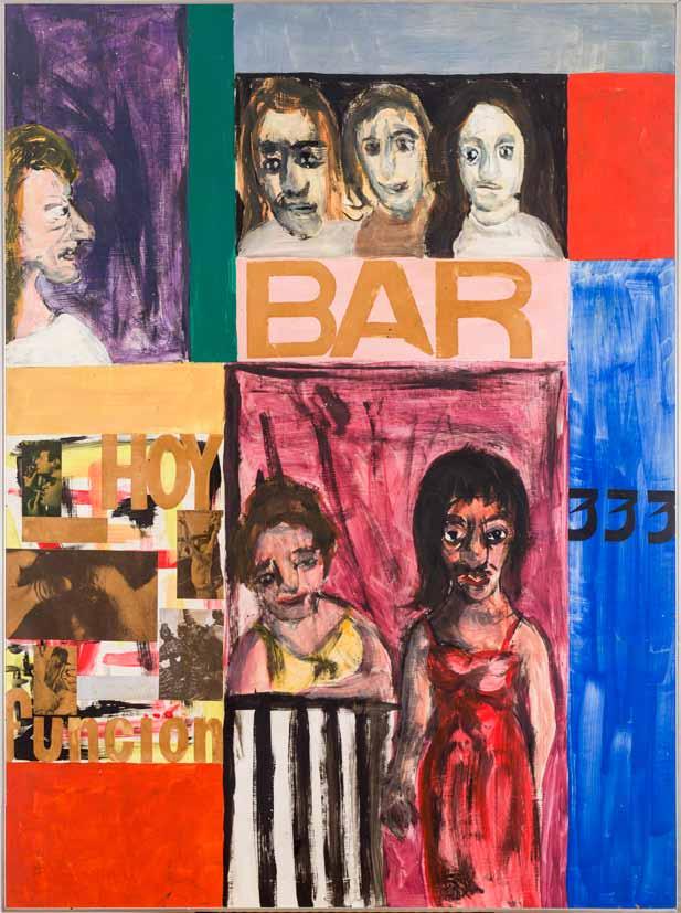 Teresa Burga Teresa Burga Untitled (Bar), 1966 Mixed