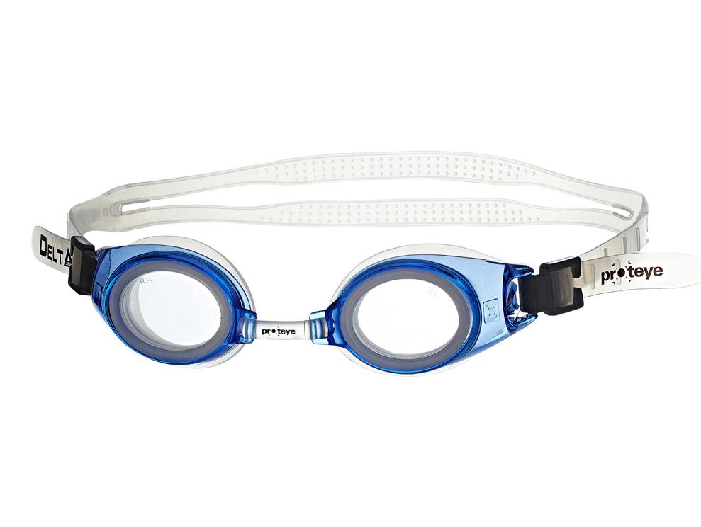 OPTIQUE OPTIQUE BLUE Smoke +1,00 to +8,00 in steps of 1,00 dpt. Swimming Blue +1,00 to +8.00 in steps of 1,00 dpt. Swimming 30 31 OPTIQUE PROTEYE DELTA RX Smoke -1,50 to -,00 in steps of 0,50 dpt.