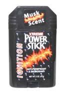 POWER STICK MENS AP-DEO IGNITION 2 OZ POWER STICK MENS AP-DEO INTENSITY 2 OZ POWER STICK MENS AP-DEO COOL BLAST EXTREME 2 OZ Deodorants - Sticks