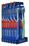 MEDIUM TWIN PACK CS/96 ORAL-B TOOTHBRUSH ALL ROUNDER 123 CLEAN SOFT TWIN