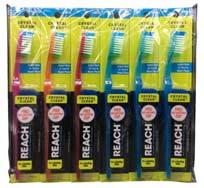 Oral Care - Toothbrushes Toothpaste OTC Remedies - Cough & Cold General Medicine REACH TOOTHBRUSH