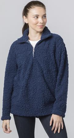 Q10 Sherpa Pullover ITEM# Wrap yourself in rich, warm bliss