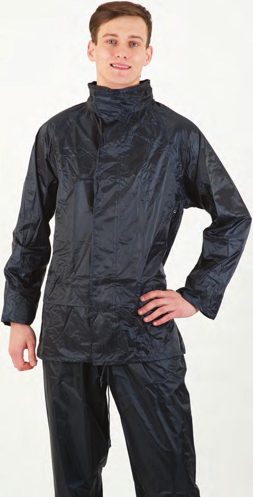 elasticated cuffs, concealed hood, two front pockets,  Fabric:, Lining: Style: ORBIT JACKET Colours: BLACK, NAVY, OLIVE Men s waterproof jacket, windproof, lightweight, taped