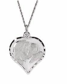 FA S H I O N S P O T Great Gifts Under $100*! R45120 My Beautiful Child Heart Pendant with Chain, 20.75mm x 20.25mm, sterling silver, $73.