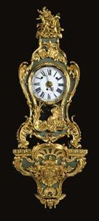 7. Clock for Don Abbondio Rezzonico, 1765 70 Gilt bronze, shagreen, and other