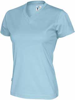 t-shirt v-neck t-shirt v-neck V-neck T-shirt for men and women. Somewhat slimmer with a more modern fit and neatly ribbed neck. Made from a cool, fine quality cotton.