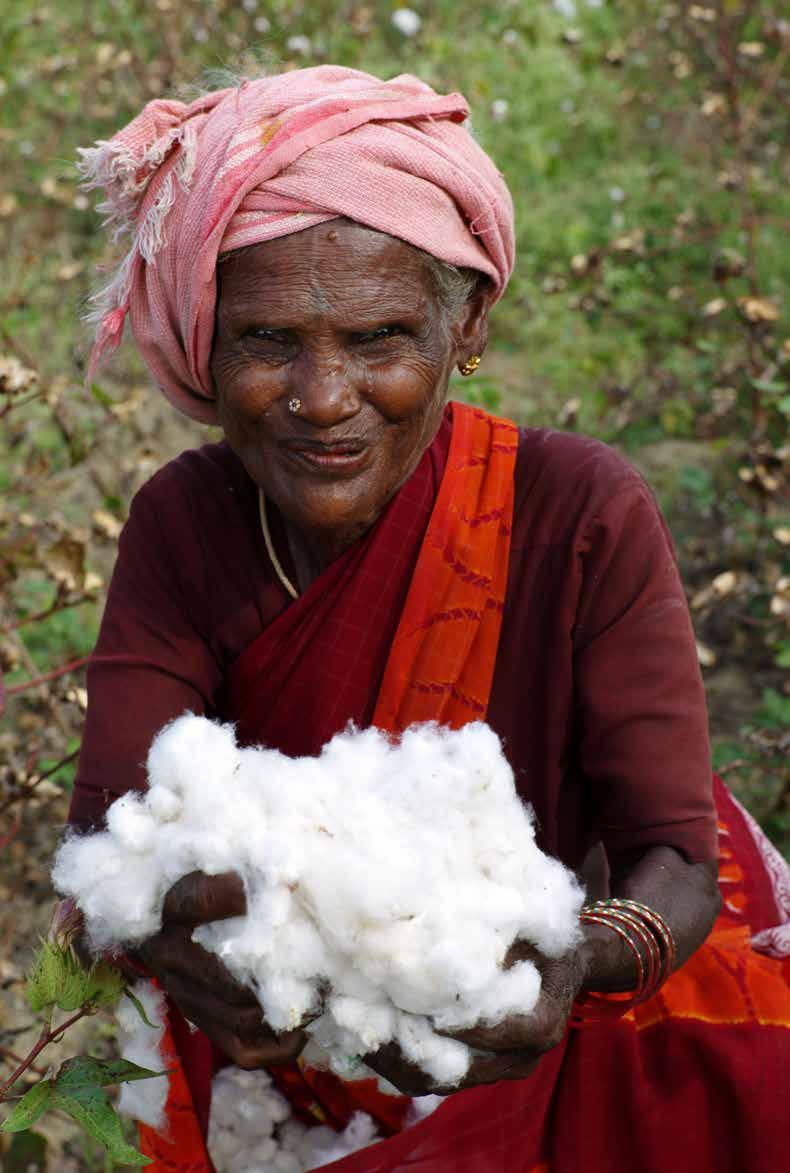 SUPPORT organic cotton farmers who have chosen to utilise their land without chemical pesticides and artificial fertilisers which risk leading to eutrophication.