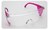 Ultra-light, economical, durable no-frills eye protection Hinged temples allow for convenient storage when not