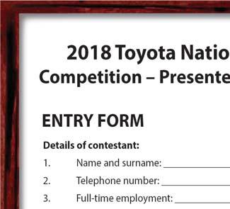 Put your auctioneering skills to the test and take part in the Toyota National Young Auctioneers Competition - presented by Veeplaas and Stockfarm.