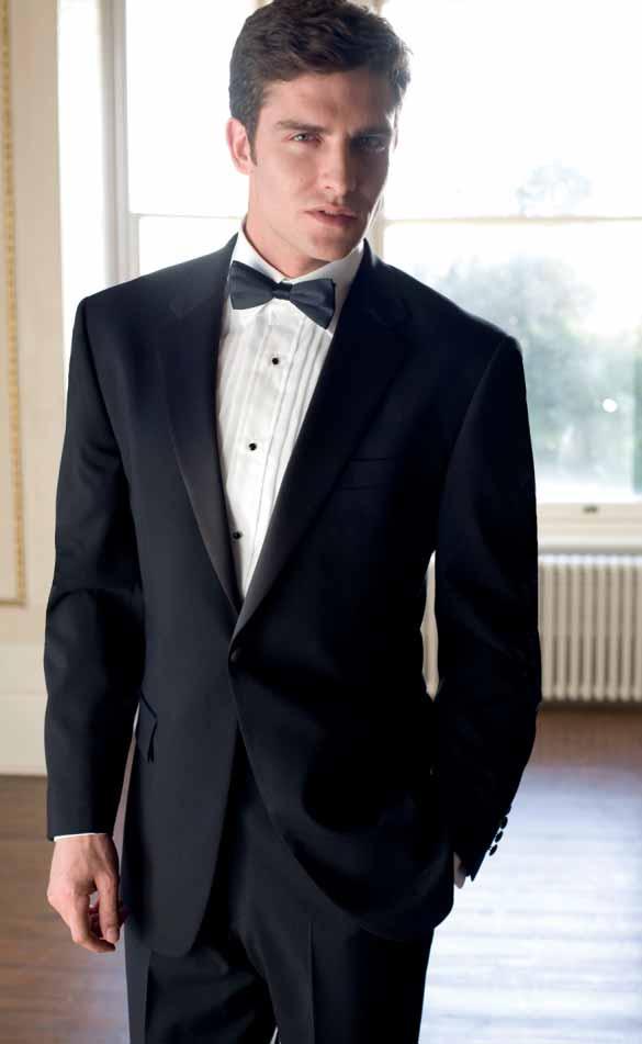 the FORMALWEAR collection 10 piece collection A collection of timeless formal wear; tailcoat, lounge jacket, tuxedo and black jacket with striped trouser.
