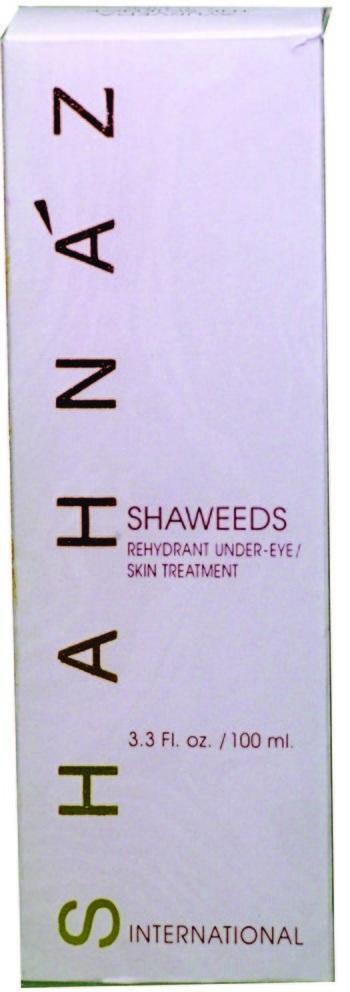 SHA WEEDS Eye Mask Especially created for the delicate skin around the eyes, it helps to remove dryness and make the skin appear smoother, brighter and younger.