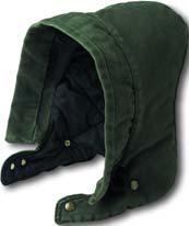 Attached threepiece hood and two inside pockets. S-XL $89.99 2XL-5XL $95.99 Carhartt Sandstone Duck Hood 3067-956 12 oz.
