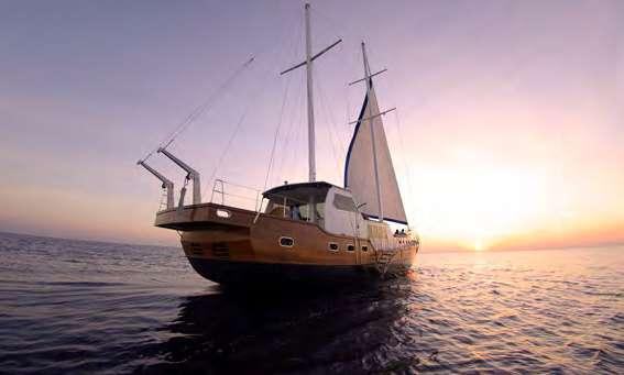 SUNSET YACHT CRUISE Discover the adventure outdoors this festive season at Baa Atoll Gain a new