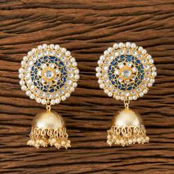 Earring with gold plating