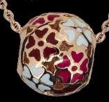 Ball Necklace Multi 284276 Hand Painted