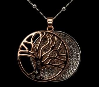 TREE OF LIFE 69355A Silver Plated Tree of Life