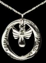 Angel Circle Necklace A Guardian Angel to guide you