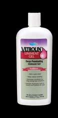 Post Workout - Legs Use Vetrolin Liniment Gel directly on sore muscles.