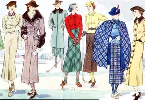 There were also major fashion innovations during the Great Depression.