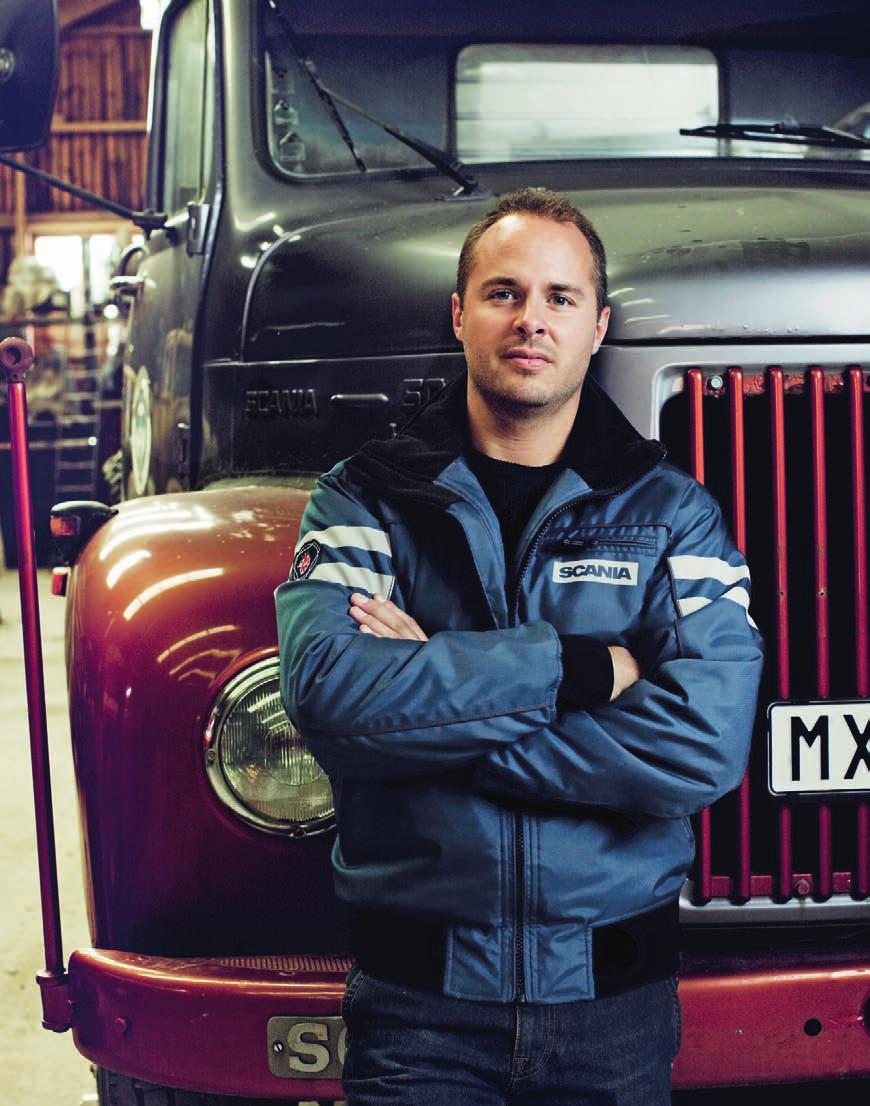 SCANIA TRUCK GEAR autumn winter 2014 Scania pursues an active policy of product development and improvement.