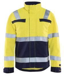 10 MULTINORM REFLECTIVE TRIM FOR ENHANCED VISIBILITY HEAVYWEIGHT Our new 1514 fabric is a flame-retardant blend of 75% cotton, 24% polyester, 1% antistatic, 350 g/m 2 and was selected for its