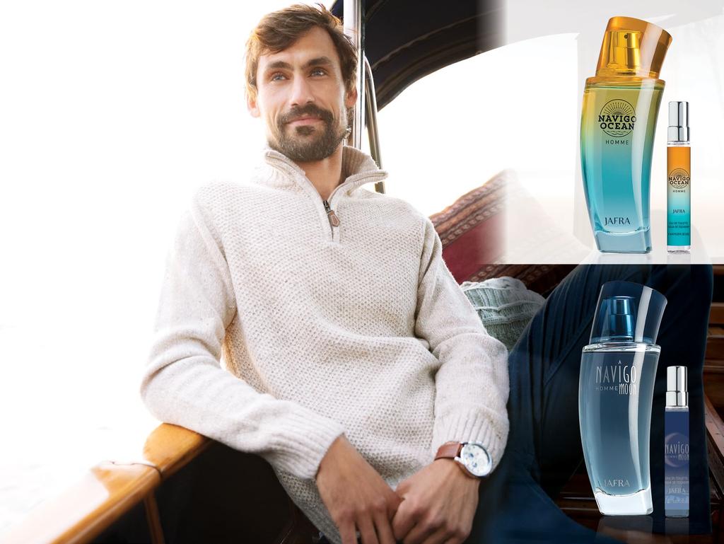 the OCEAN CALLS Navîgo Homme Trio Fougère, Aromatic, Woody $47 SAVE OVER 40% Retail Value: $79