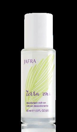 Terra One Roll-On Deodorant $6* with purchase of 300179. 1.5 fl. oz. Retail Value: $13 300289 Limit 1 per purchase.