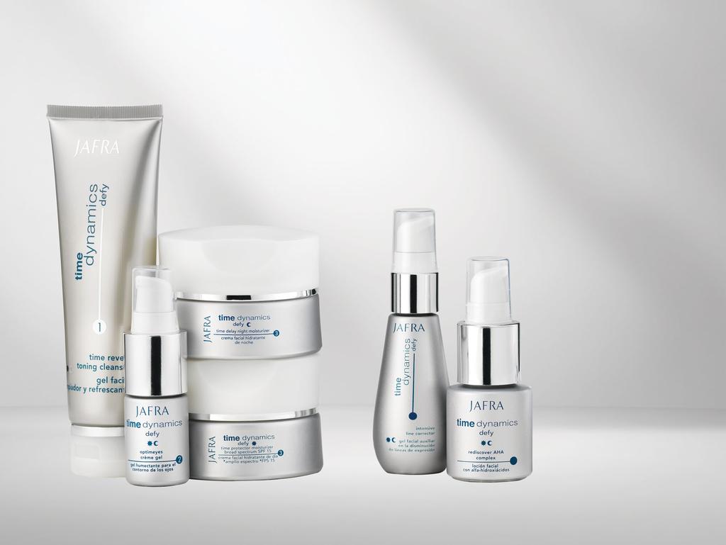 MODERATE SIGNS OF AGING The This age-defying system helps skin fight wrinkles. of TIME DID YOU KNOW?