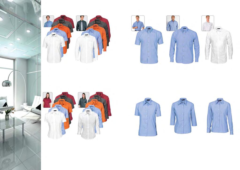 CORPORATE MENS BUSINESS SHIRTS MENS POLYESTER COTTON BUSINESS SHIRTS 4151 MENS PREMIER POPLIN BUSINESS SHIRTS - SHORT SLEEVE 4152 MENS PREMIER POPLIN BUSINESS SHIRTS - LONG SLEEVE 4121 POLYESTER