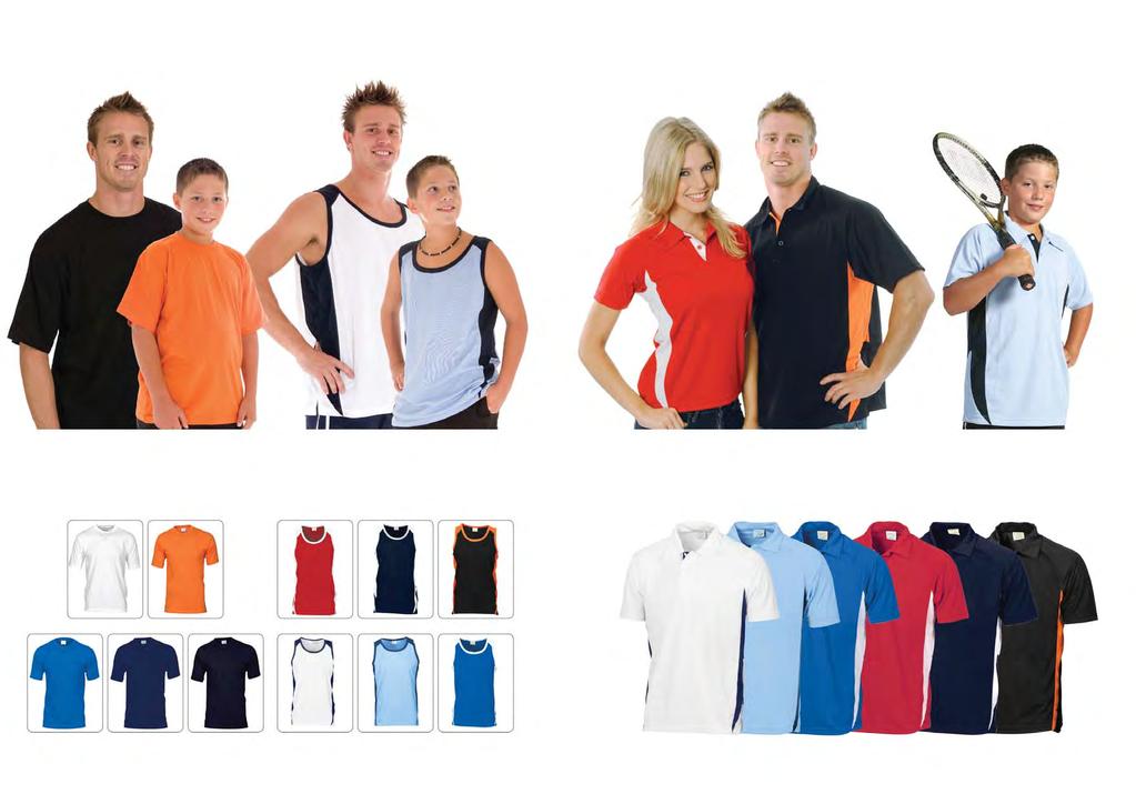 SPORTS & LEISURE COTTON TEES & COOL-DRY SINGLETS COOL DRY POLOS SPORTS & LEISURE COOL-BREATHE COOL DRY COOL-BREATHE COOL DRY 5101 ADULT COTTON TEE 5102 KIDS COTTON TEE 5141 ADULT COOL-BREATHE