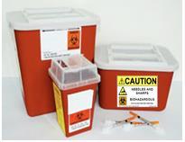 Proper Disposal of Sharps Sharps must be disposed of in puncture proof