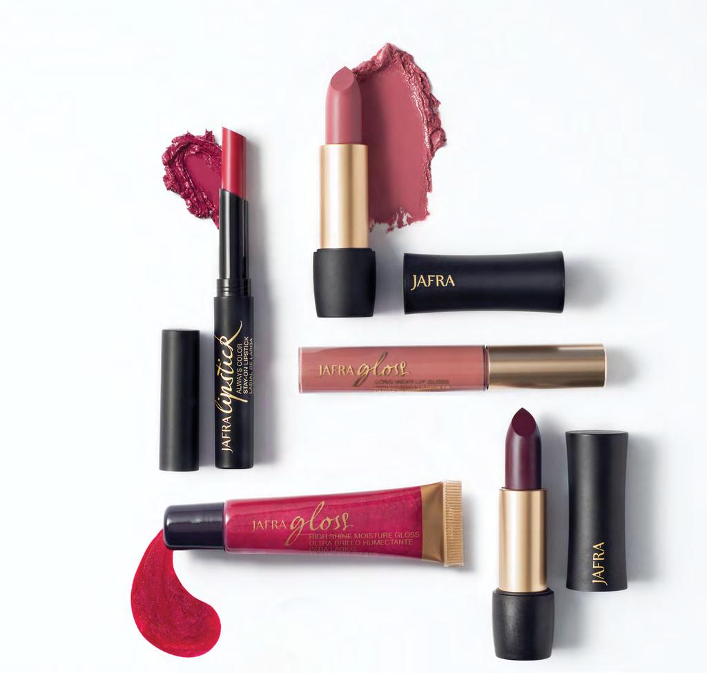GLOSSED Add high-impact, conditioning shades to your rotation.
