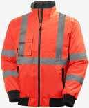 Polyester - 200 g/m² Contrast: 100% Polyamide - 145 g/m² Insulation: 120 g/m² in body, 100 g/m² in sleeve Lining: 100% Polyamide 169 269 369 Our Core Hi vis
