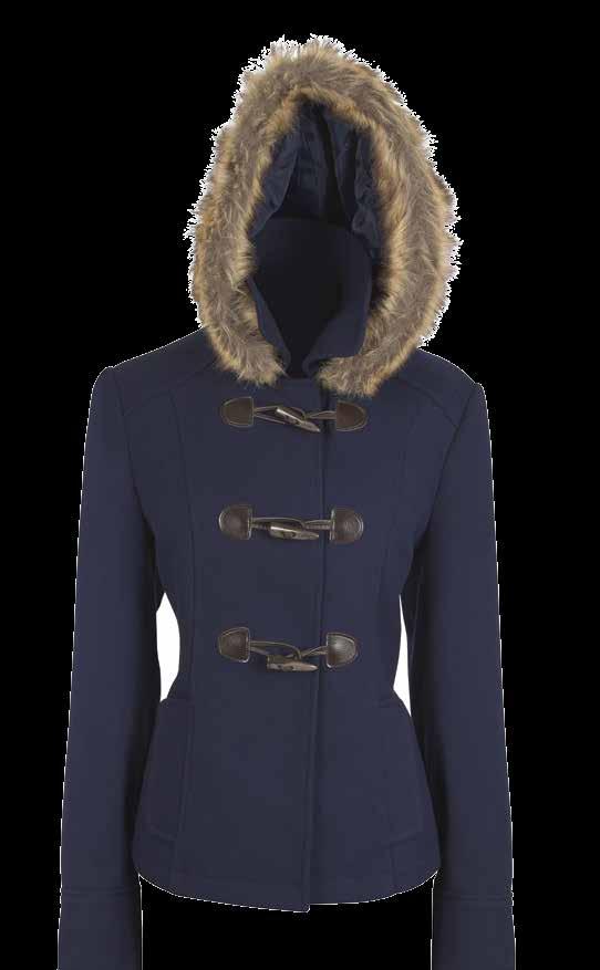 Wish List Add warmth to winter with great gifts Comfortable style Brave the cold weather with a beautiful hooded coat.