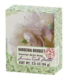 gardenia bouquet 3.5 oz bath soap Luxurious Triple Milled gardenia bouquet 6.