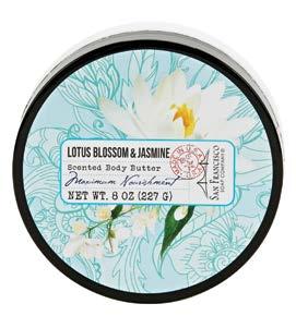lbs5271 lbm5261 lbj5250 lbg5240 Lotus blossom & Jasmine 8 oz body butter Rich & Nourishing Case Pack (4) - $4.50 ea. (Mfg.