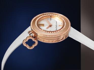 Charms Inspired by its highly imaginative jewellery, Van Cleef & Arpels has invented a brand new watchmaking creation.