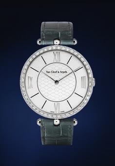 Pierre Arpels In 1949, Pierre Arpels, the son of one of the founders of Van Cleef & Arpels, designed a round timepiece with elegant, pure lines.