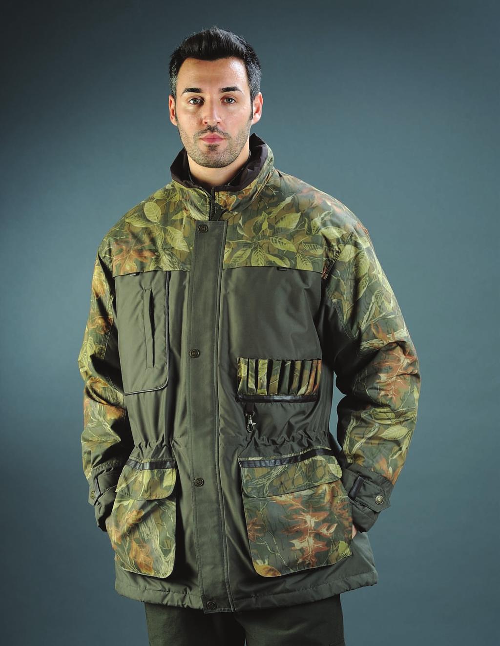 HUNTING WINTER JACKET CODE 10-1343 High volume functional pockets with flaps.