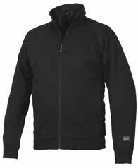 Unlined tops Technical Sweatshirt jacket, Carpenter Nordic Performance hoodie Sweatshirt jacket with long zip. Side pockets and chest pocket with zips. Dark reflectors on sleeves.