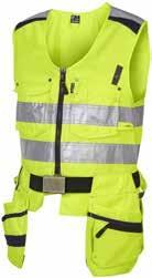 High-visibility clothing Jacket Class 3 Jacket with zip. Chest pockets, right-side pocket with flap and ID card holder.