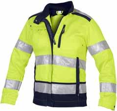 Size: XS - 3XL CE: EN ISO 20471 class 3 (XS-S class 2) 547043711 Yellow/Navy Tool vest Class 2 Vest with utility pockets for tools and pens.