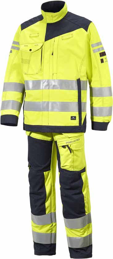 High-visibility flame-resistant Björnkläder Parvotex is a completely new collection of inherent flame resistance that will never be lost The performance of the unique fabric mix is exceptionally