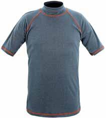 Size: S - 3XL CE: EN ISO 11612 EN 1149-5 IEC 61482-2 331190 T-shirt T-shirt with crew neck and longer back. Comfortable, generous fit.