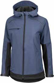 Softshell jacket, Carpenter ACE Water-repellent, triple-layer, softshell fabric. Fleece lining. Waterproof zip on chest pocket and front.