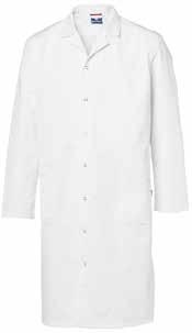 White clothing Long coat Coat with inside left chest pocket and two front pockets with flap.