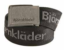 Accessories Belt, Björnkläder Stretch belt Cotton belt Belt with grey text.