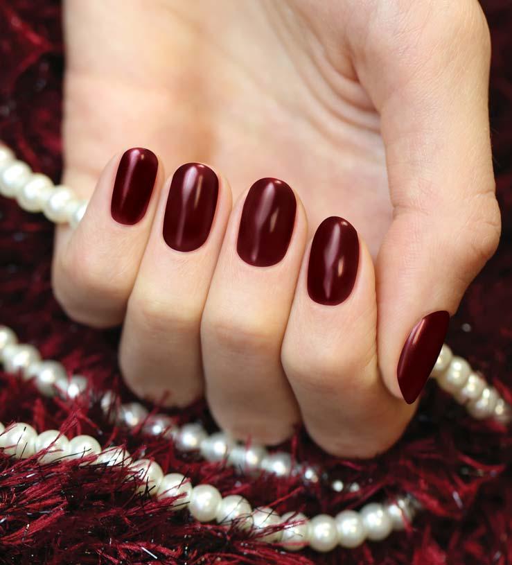 Get ready for the hottest shades of burgundy in the spring.