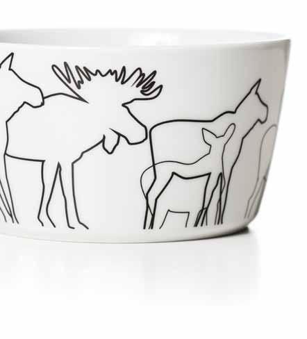 nr 62723 design 12 x 5 cm bowl moose art nr