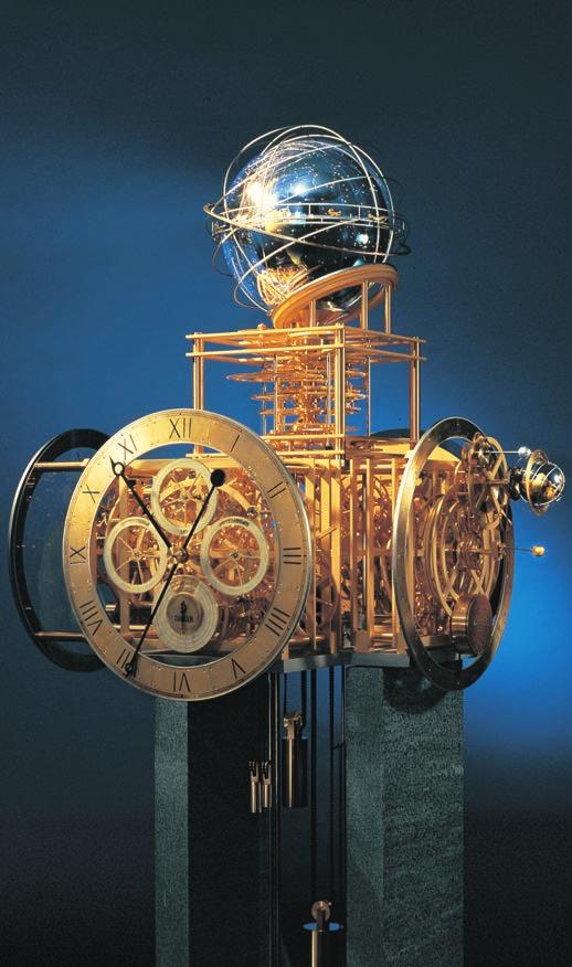 The Türler Clock model of the cosmos My vision «Since the days when I was young, I have been deeply impressed by the myth of time and fascinated by the infinity of celestial motion.